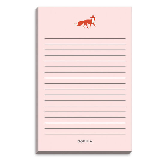 Pink Fox Notepads